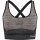 hummel Hmlclea Seamless Sports Top Damen - chateau gray/black melange