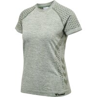 hummel Hmlci Seamless T-Shirt Damen - lily pad melange