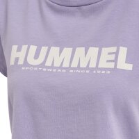 hummel Hmllegacy Cropped T-Shirt Damen - heirloom lilac