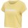 hummel Hmllegacy Cropped T-Shirt Damen - golden haze