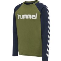 hummel Hmlboys T-Shirt L/S Jungen - capulet olive