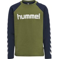 hummel Hmlboys T-Shirt L/S Jungen - capulet olive