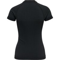 hummel Hmlclea Seamless Tight T-Shirt Damen - black melange