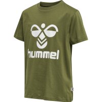 hummel Hmltres T-Shirt S/S Kinder - capulet olive