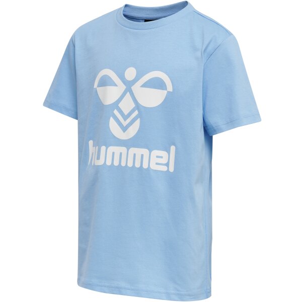 hummel Hmltres T-Shirt S/S Kinder - airy blue