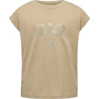 hummel Hmldiez T-Shirt S/S M&auml;dchen - humus