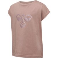 hummel Hmldiez T-Shirt S/S M&auml;dchen - woodrose