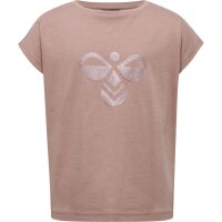 hummel Hmldiez T-Shirt S/S M&auml;dchen - woodrose