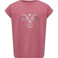 hummel Hmldiez T-Shirt S/S M&auml;dchen - heather rose