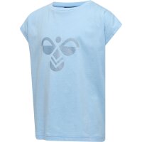 hummel Hmldiez T-Shirt S/S M&auml;dchen - airy blue