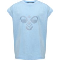 hummel Hmldiez T-Shirt S/S M&auml;dchen - airy blue