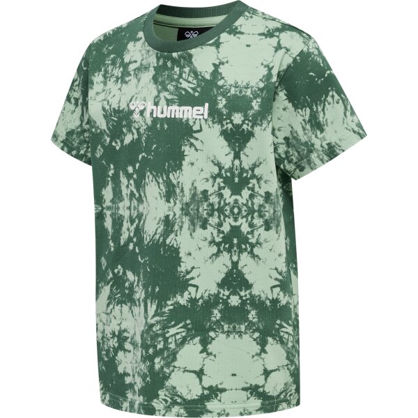 hummel Hmlbay T-Shirt S/S Jungen - smoke pine