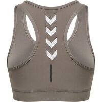 hummel Hmlte Tola 2-Pack Sports Bra Damen - black/driftwood