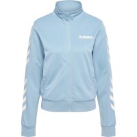 hummel Hmllegacy Poly Zip Trainingsjacke Damen - celestial blue