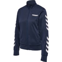 hummel Hmllegacy Poly Zip Trainingsjacke Damen - blue nights