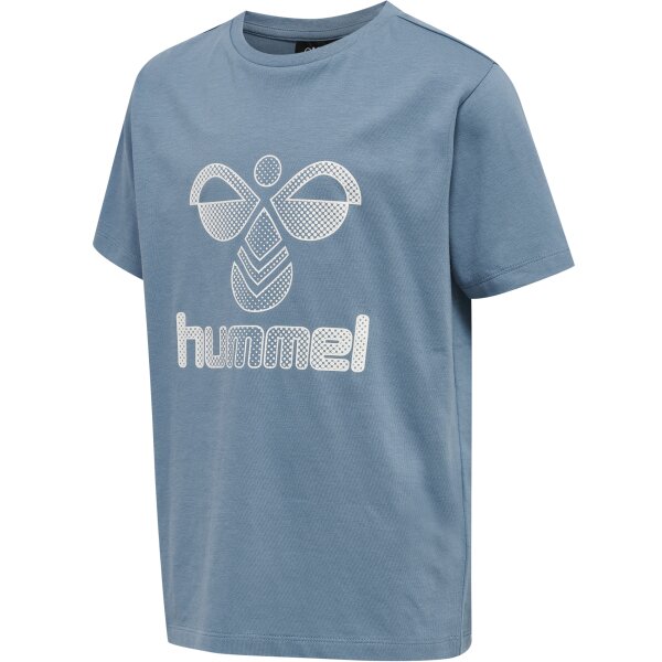 hummel Hmlproud T-Shirt S/S Kinder - bluestone