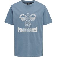 hummel Hmlproud T-Shirt S/S Kinder - bluestone