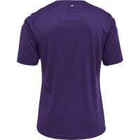 hummel Hmlcore Xk Poly Trikot S/S Herren - acai/white