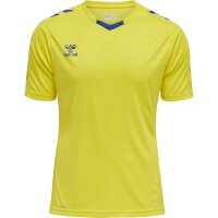 hummel Hmlcore Xk Poly Trikot S/S Herren - blazing yellow/true blue