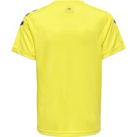 hummel Hmlcore Xk Poly Trikot S/S Kinder - blazing yellow/true blue