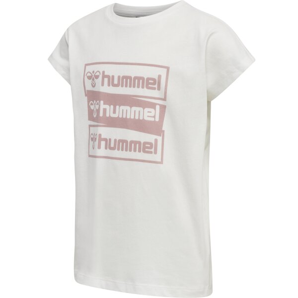 hummel Hmlcaritas T-Shirt S/S Mädchen - marshmallow