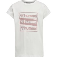 hummel Hmlcaritas T-Shirt S/S M&auml;dchen - marshmallow