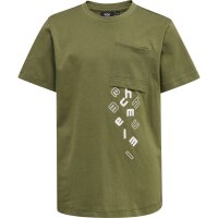 hummel Hmlmarcel T-Shirt S/S Jungen - capulet olive