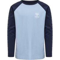 hummel Hmlebbe T-Shirt L/S Jungen - airy blue