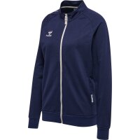 hummel Hmlmove Grid Cotton Zip Trainingsjacke Woma Damen - marine