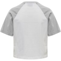 hummel Hmllgc Naya Cropped T-Shirt Damen - light grey melange