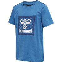 hummel Hmlpeter T-Shirt S/S Jungen - vallarta blue