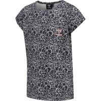 hummel Hmlnanna T-Shirt S/S M&auml;dchen - black/white