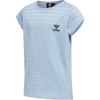 hummel Hmlsutkin T-Shirt S/S M&auml;dchen - airy blue