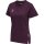 hummel Hmlmove Grid Cotton T-Shirt S/S Wom Damen - grape wine