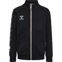 hummel Hmlmove Grid Cotton Zip Trainingsjacke Kinder - black