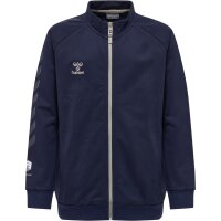 hummel Hmlmove Grid Cotton Zip Trainingsjacke Kinder - marine