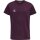 hummel Hmlmove Grid Cotton T-Shirt S/S Kid Kinder - grape wine