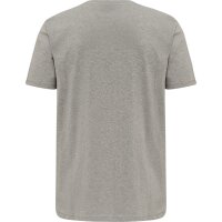 hummel Hmlred Basic T-Shirt S/S Herren - grey melange