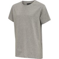 hummel Hmlred Basic T-Shirt S/S Kinder - grey melange