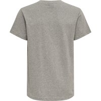 hummel Hmlred Basic T-Shirt S/S Kinder - grey melange