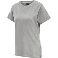 hummel Hmlred Heavy T-Shirt S/S Damen - grey melange