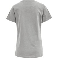 hummel Hmlred Heavy T-Shirt S/S Damen - grey melange