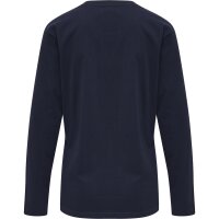 hummel Hmlred Basic T-Shirt L/S Damen - marine