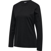 hummel Hmlred Heavy T-Shirt L/S Damen - black