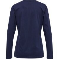 hummel Hmlred Heavy T-Shirt L/S Damen - marine