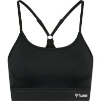 hummel Hmlmt Chipo Padded Sports Bra Damen - black