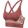 hummel Hmlclea Seamless Sports Top Damen - withered rose/rose tan melange