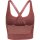 hummel Hmlclea Seamless Sports Top Damen - withered rose/rose tan melange