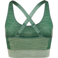 hummel Hmlclea Seamless Sports Top Damen - laurel wreath/lily pad melange