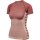 hummel Hmlclea Seamless Tight T-Shirt Damen - withered rose/rose tan melange